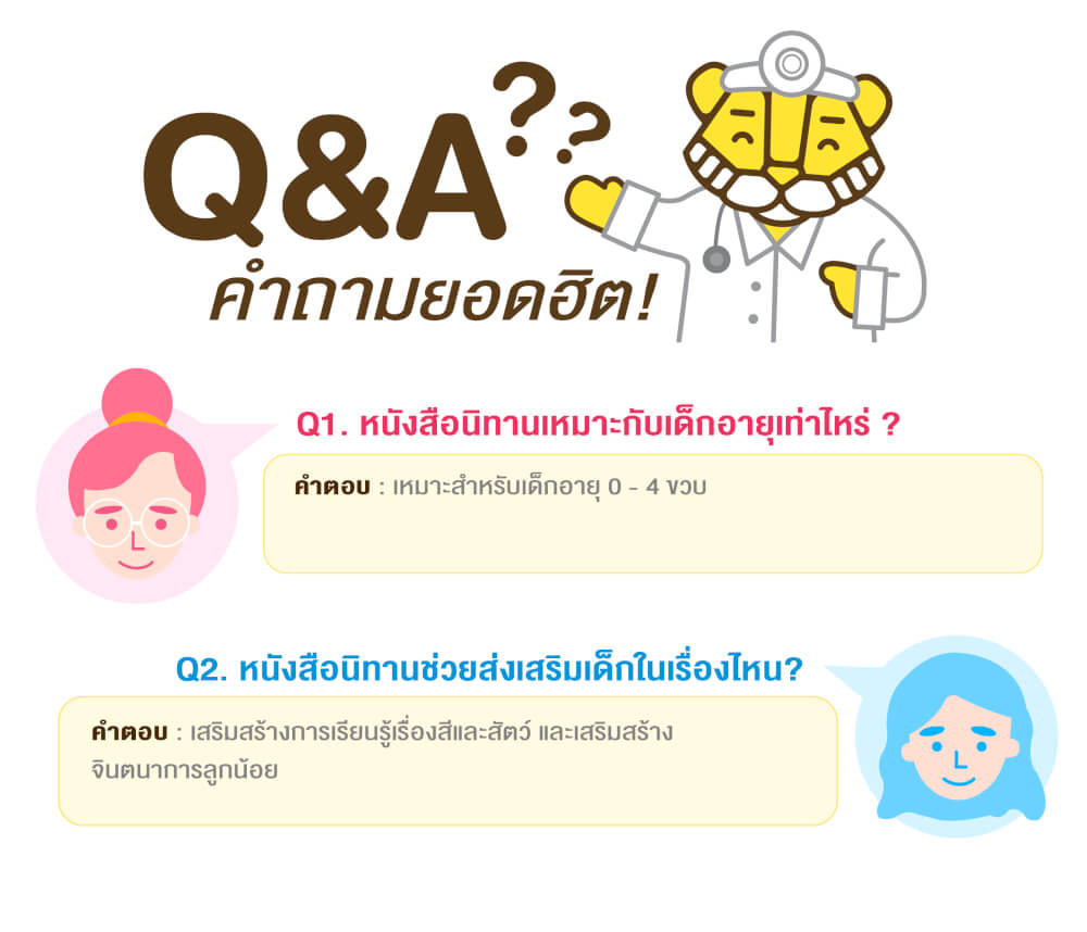 หนังสือนิทาน (เรื่องลวดลายของเสือน้อย) BABY TATTOO
